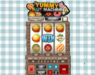 Yummy slot machine kiszolgálós HTML5 játék