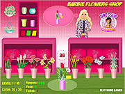 Barbie flowers shop kiszolgls HTML5 jtk