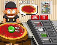 Pizza party kiszolgálós ingyen játék
